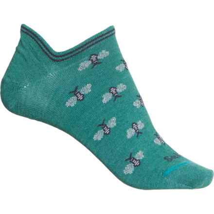 Sockwell Bumble Essential Comfort No-Show Socks - Merino Wool, Below the Ankle (For Women) in Jade