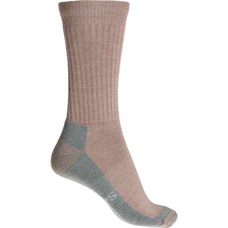 Sockwell Hiking Socks - Merino Wool, Crew (For Women) in Buff