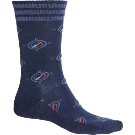 Sockwell Navigator Socks - Merino Wool, Crew (For Men) in Navy