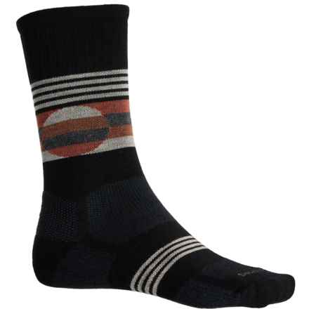 Sockwell North Rim Compression Socks - Merino Wool, Crew (For Men) in Black