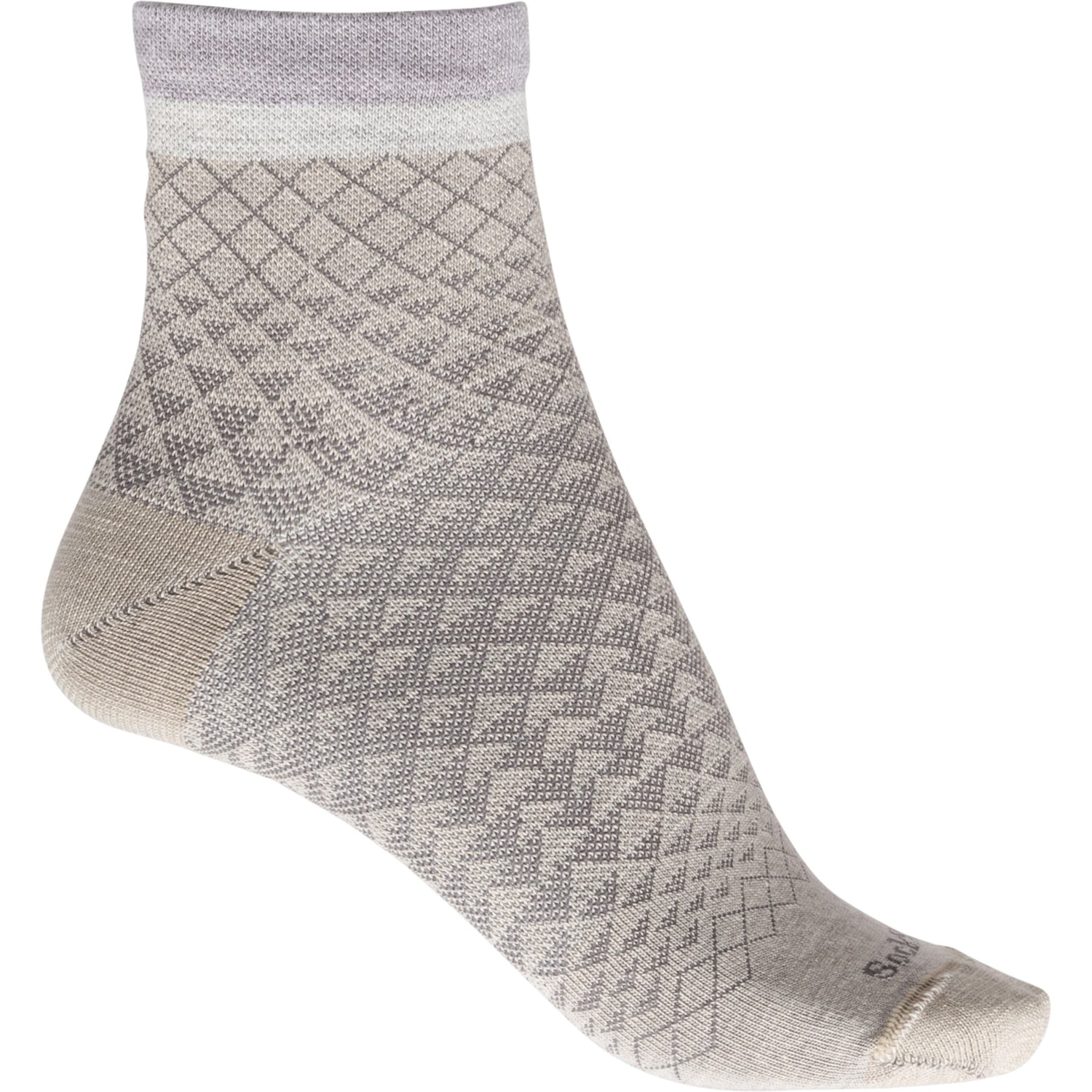SockWell Women's Plantar Ease Crew Plantar Relief Socks-  Black main image 0