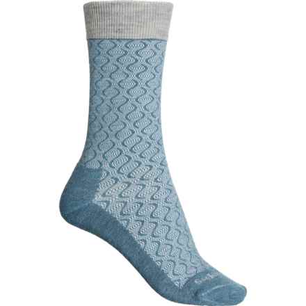 Sockwell Softie Relaxed Fit Socks - Merino Wool, Crew (For Men) in Blueridge