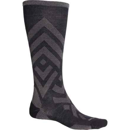 Sockwell Surge Compression Socks - Merino Wool, Over the Calf (For Men) in Black