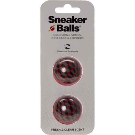 Sof Sole Sneaker Ball - Set of 2 in Black/Red