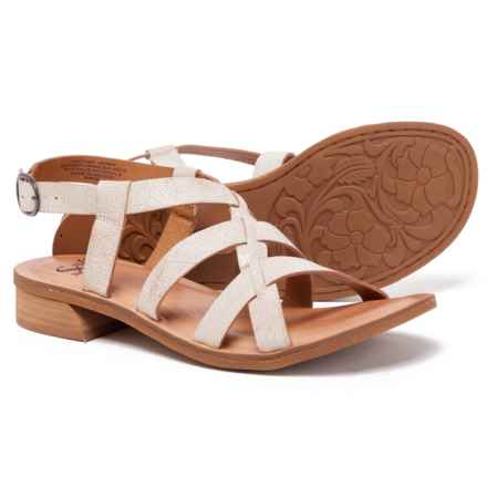 Sofft Ambrosa Sandals - Leather (For Women) in Sander White