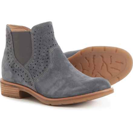 Sofft Barina Chelsea Boots - Suede (For Women) in Denim