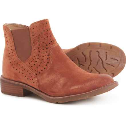 Sofft Barina Chelsea Boots - Suede (For Women) in Russet Brown