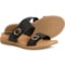 Sofft Bernise Double-Band Slide Sandals - Leather (For Women) in Black