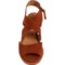 7XTHT_2 Sofft Camille Heeled Sandals - Suede (For Women)