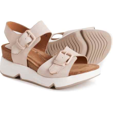 Sofft Castello Sporty Sandals - Leather (For Women) in Tapioca Grey