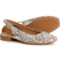 Sofft Endora Slingback Shoes - Leather (For Women) in Silver