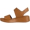 12A7D_4 Sofft Faedra Wedge Sandals - Leather (For Women)