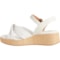 7XTNK_4 Sofft Farah Wedge Sandals - Leather (For Women)