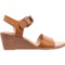 3NUXA_4 Sofft Garin Wedge Sandals - Leather (For Women)