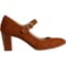 12A6X_3 Sofft Petra Mary Jane Heels - Suede (For Women)