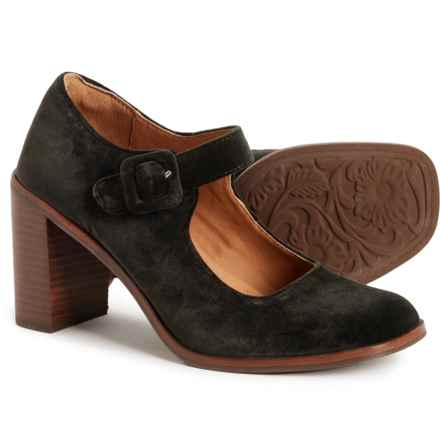 Sofft Shauna Mary Jane Heeled Shoes (For Women) in Moss