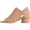 8YVTF_4 Sofft Shoe Catelyn Heeled Sandals - Suede (For Women)