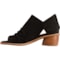 8YVTV_4 Sofft Shoe Catelyn Heeled Sandals - Suede (For Women)