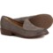 Sofft Shoe Napoli Loafers - Suede (For Women) in Smoke Grey