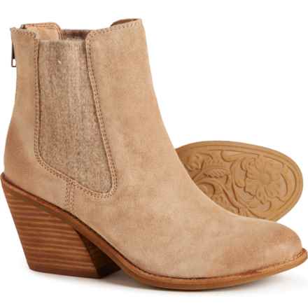 Sofft Tara Chelsea Heeled Boots - Leather (For Women) in Barley