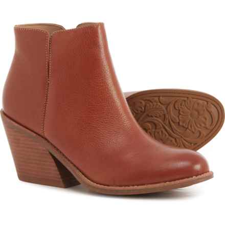 Sofft Tori Western Style Booties - Leather (For Women) in Bourbon