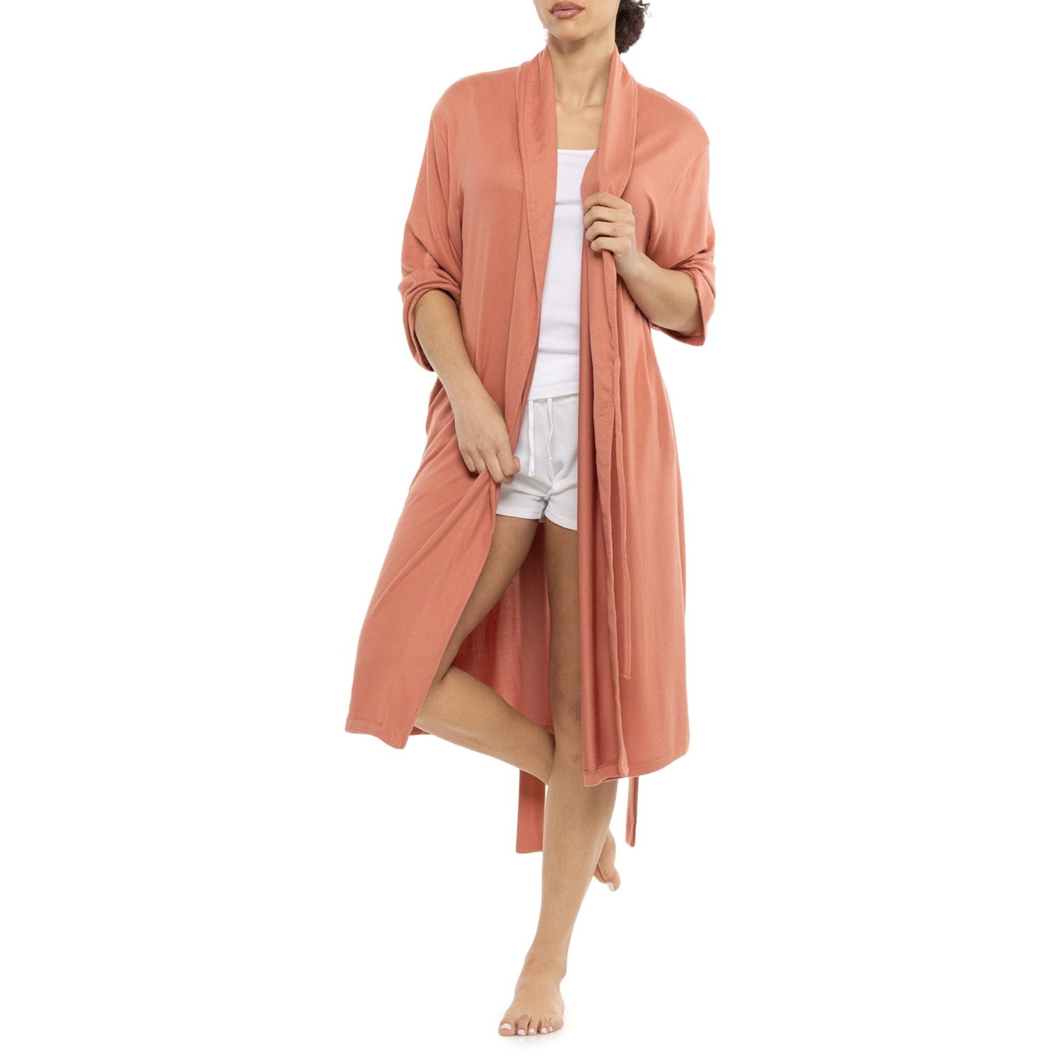 Softies Dream Shawl Collar Wrap Robe - Save 77%