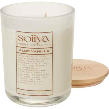 Soiiya 16 oz. Aloe Vanilla Candle - 2-Wick in Aloe Vanilla