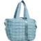 Sol and Selene Dreamer Quilted Tote Bag (For Women) in Sky Blue