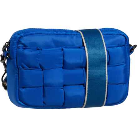 Sol and Selene Inspiration Quilted Crossbody Bag in Cobalt