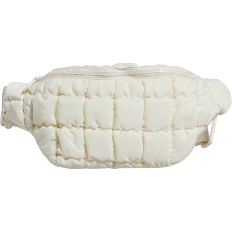 Sol and Selene Resurgence Quilted Waistpack (For Women) in Ivory