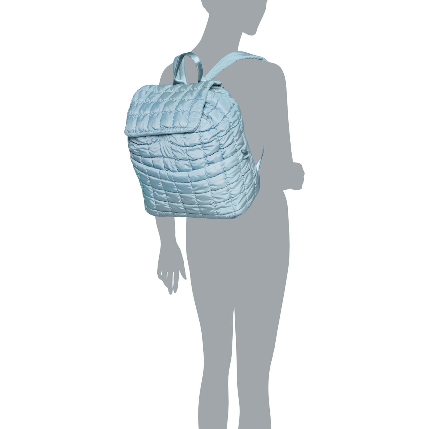 Sol and Selene Vitality Woven Backpack - Sky Blue - Save 55%
