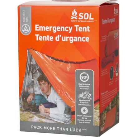 SOL Emergency Tent in Orange
