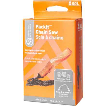 SOL Packit Chain Saw in Silver