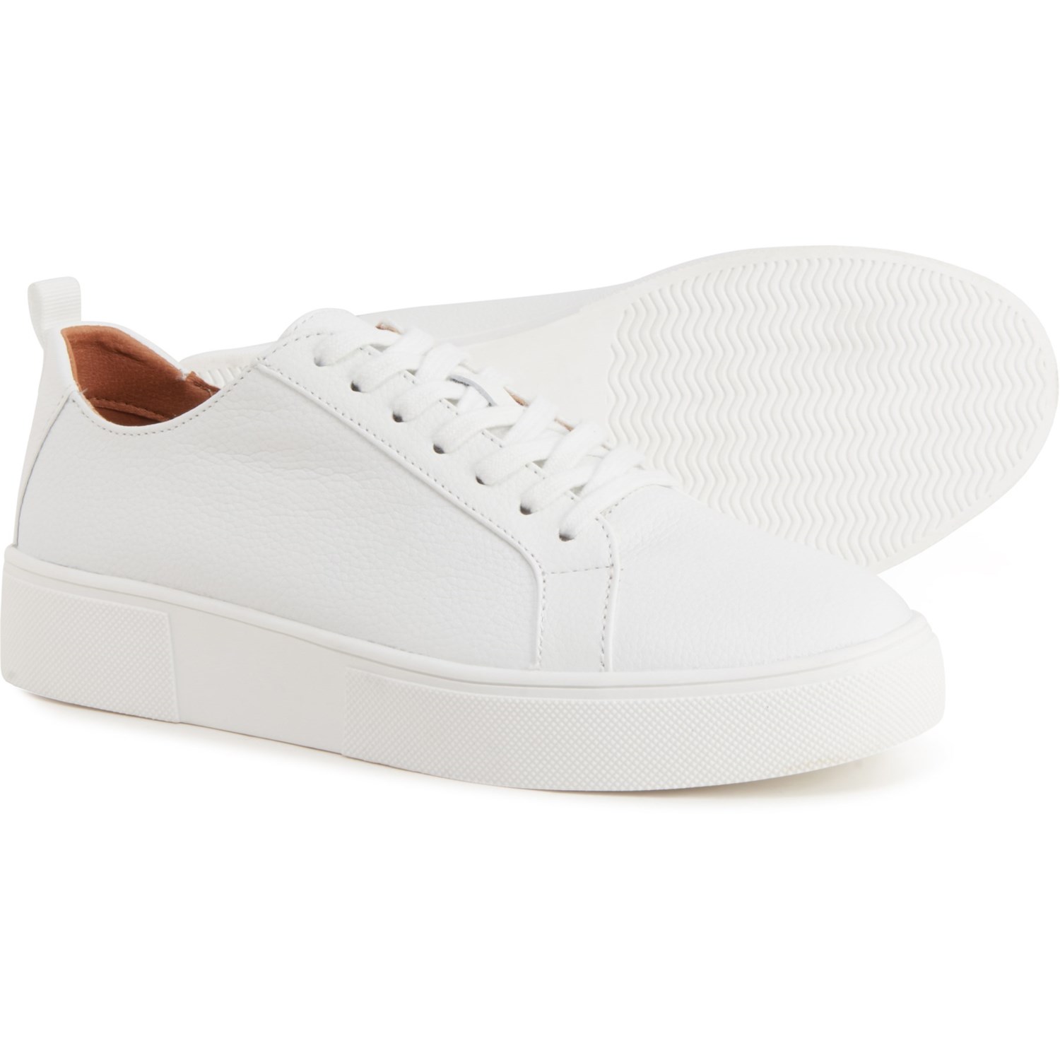 White sole outlet sneakers