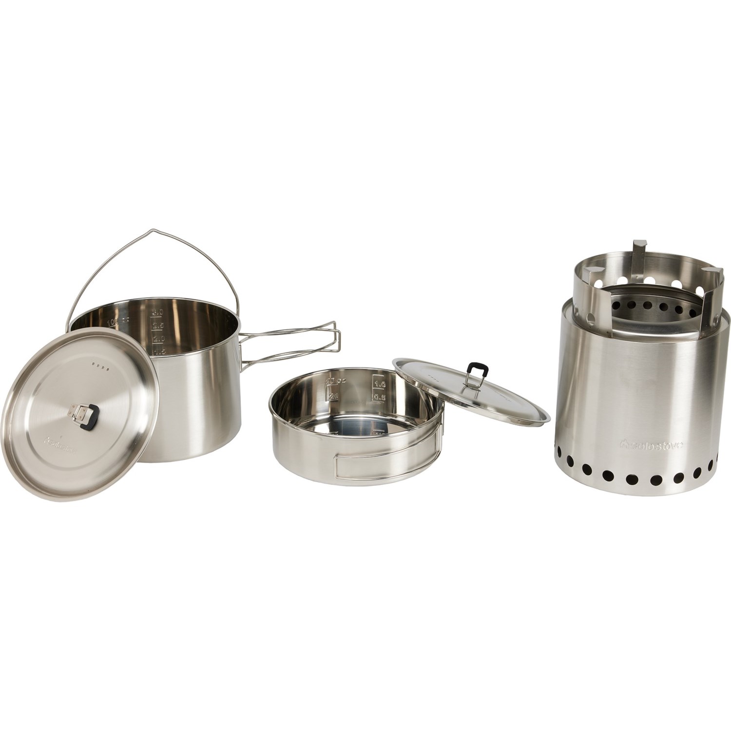 Amazon.com: Solo Stove Campfire 2 Pot Set Combo - 4+ Person