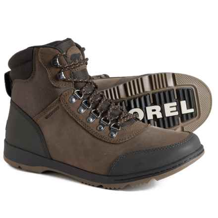 Sorel Ankeny II Hiking Boots - Waterproof, Insulated, Leather (For Men) in Major/Wet Sand