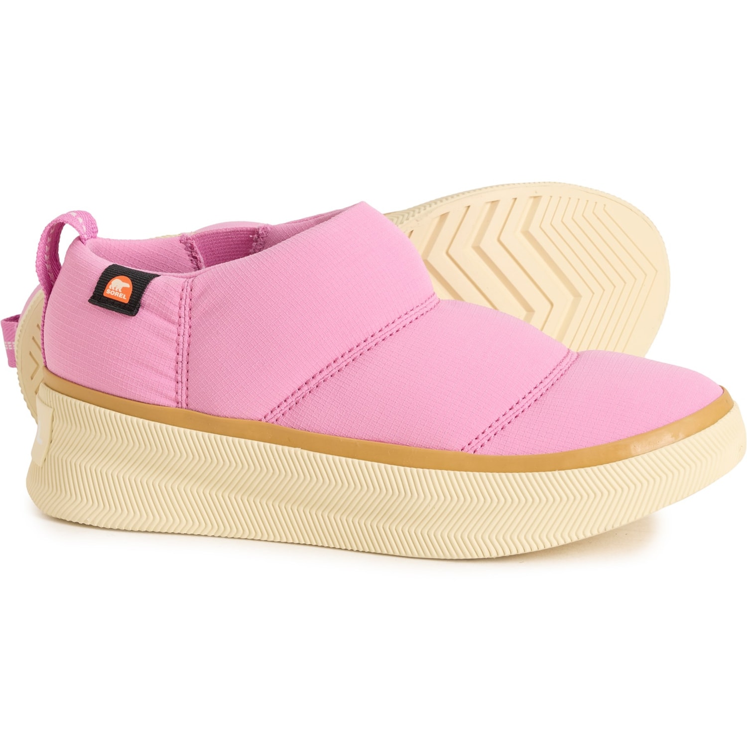 Sorel Boys and Girls Out N About IV Mini Puffy Shoes - Insulated, Slip-Ons