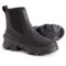 Sorel Brex Chelsea Boots - Waterproof, Leather (For Women) in Black, Black