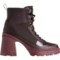 4PKFP_3 Sorel Brex Lace Heeled Boots - Waterproof, Leather (For Women)