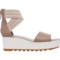 3MNWU_3 Sorel Cameron Flatform Ankle-Strap Sandals - Leather (For Women)