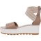 3MNWU_4 Sorel Cameron Flatform Ankle-Strap Sandals - Leather (For Women)