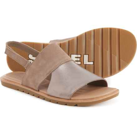 Sorel Ella II Slingback Sandals - Leather (For Women) in Brown