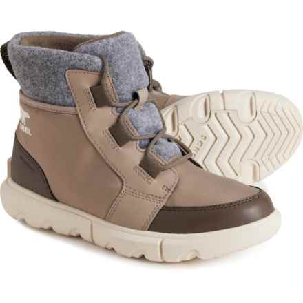 Sorel Explorer Next Carnival Felt Boots - Waterproof, Insulated (For Women) in Omega Taupe