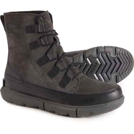 Sorel Explorer Next Hiking Boots - Waterproof, Insulated (For Men) in Black, Jet