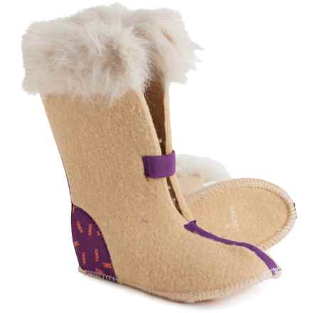 Sorel Girls Joan of Arctic Inner Boot Liner in Curry