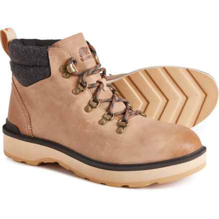 Sorel Hi-Line Hiker Cozy Boots - Waterproof, Leather (For Women) in Canoe, Ceramic