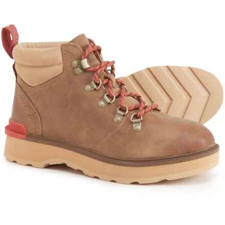 Sorel Hi-Line Hiking Boots - Waterproof, Nubuck (For Women) in Umber, Tawny Buff