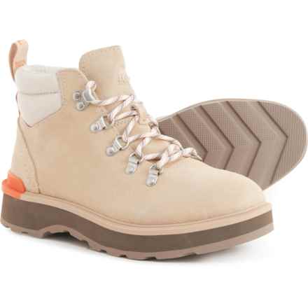Sorel Hi-Line Hiking Boots - Waterproof, Suede (For Women) in Ceramic, Major