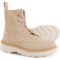 Sorel Hi-Line Lace Boots - Waterproof, Leather (For Women) in Ceramic, Chalk