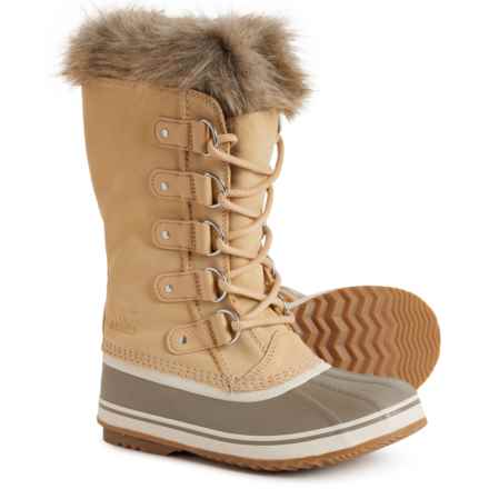 Sorel Joan of Arctic Winter Boots - Waterproof, Insulated, Leather (For Women) in Ceramic/ Gum 2